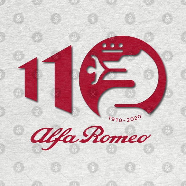Alfa Romeo 110 years (visit:  fmDisegno.redbubble.com for full range) by fmDisegno